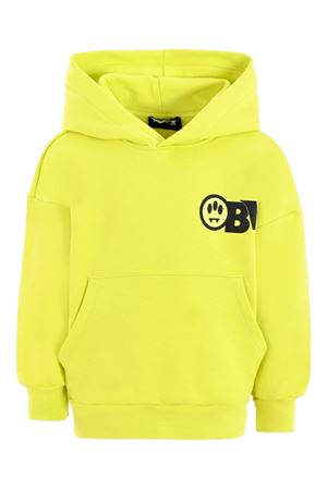 felpa in cotone giallo BARROW KIDS | F5BKJUHS045086